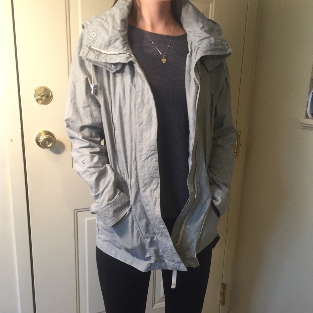 Light blue spring jacket